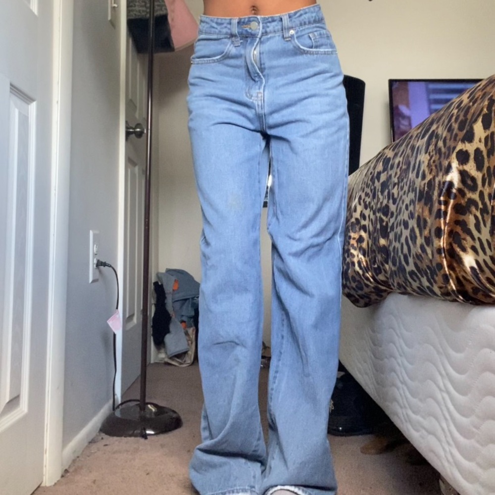 High rise jeans